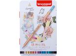 Bruynzeel Expression Matite Colorate Tinte Pastello Latta 12
