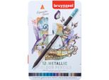 Bruynzeel Expression Matite Colorate Metallizzate Latta 12