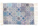 Tappeto Piastrelle Blu - Sass & Belle