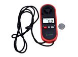 Anemometro Palmare Digitale Della Velocità Del Vento Misuratore Tester Del Flusso D'aria Per La Casa Hvac 14 ℉-113 ℉ Temperatura