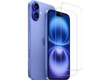 Protezione Dello Schermo In Vetro Blindato 2X Per Apple Iphone 16 Plus Protezione Dello Schermo In Vetro Temperato