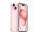 Protezione Dello Schermo Blindata 2-Pack Protezione Dello Schermo In Vetro Temperato Si Adatta Apple Iphone 15