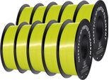 Filamento Pla Di Seta 3D, Temperatura Di Stampa 200-230℃, Diametro 1,75±0,03 Mm, Giallo