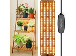 Lampada A Led Per Piante A Spettro Completo, Lampada Di Crescita A Led 150, Lampada Di Crescita Per Piante Scaffale Indoor Piante Serra (1 Pannello Luminoso, Rosso, Bianco, Bianco Caldo)