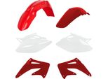 Kit Carene 6 Pezzi Acerbis Modello 2004 Rosso/Bianco Per Honda Crf 450 R