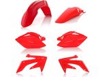 Kit Carene 6 Pezzi Acerbis Rosso Per Honda Crf 250 R
