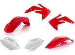 Kit Carene 6 Pezzi Acerbis Rosso/Bianco Per Honda Crf 150 R