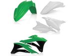 Kit Carene 6 Pezzi Acerbis Modello 2014 Verde/Bianco Per Kawasaki