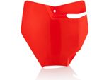 Tabella Portanumero Anteriore Acerbis Arancio Fluo