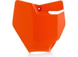 Tabella Portanumero Anteriore Acerbis Arancio