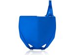 Tabella Portanumero Anteriore Acerbis Blu Per Yamaha Yz 65