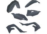 Kit Carene 6 Pezzi Acerbis Grigio Metallico Per Kawasaki