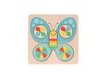 Puzzle In Legno Petit Collage Butterfly