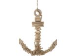 Mauro Ferretti Decorazione Da Appendere Anchor Nature 39X7X46 Cm Naturale