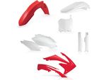 Kit Carene 9 Pezzi Acerbis Rosso/Bianco Per Honda Crf R
