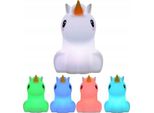 Luce Notturna Per Bambini Silicone Colore Che Cambia 1200Mah / Unicorno