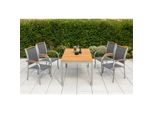 Merxx Siena Set 5Tlg. Tisch 150X90 Cm