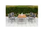 Merxx Siena Set 5Tlg. Ausziehtisch