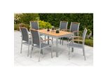Merxx Siena Set 7Tlg. Tisch 150X90 Cm