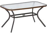 Gartentisch Merxx "Ravenna", Braun, B:85Cm H:74Cm T:150Cm, Tische, Gartentisch, 85X150 Cm
