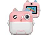 Maxlife, Stampante Fotografica Portatile Per Bambini - Compatibile Con Smartphone, Rosa