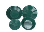 Padella Per La Ricerca Dell'oro, Strumento Per La Ricerca Dell'oro In Plastica Con Design A 90° Per La Ricerca Dell'oro, Set Di 4 Pezzi Per La Ricerca Di Mine