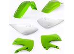 Kit Carene 6 Pezzi Acerbis Modello 2016 Verde/Bianco