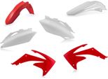 Kit Carene 6 Pezzi Acerbis Rosso/Bianco Per Honda Crf R