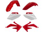 Kit Carene 6 Pezzi Acerbis Rosso/Bianco Per Honda Crf 450 R