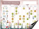 Lavagna Magnetica Planner Motivazionale Per Bambini + Smileys