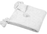 Sanchez Coperta Di Cotone 125X150 Cm Bianco Chokers
