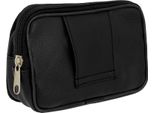 Borsa Universale Con Cerniera E Passante Per Cintura - Molti Scomparti - Nero