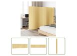 The Living Store Paravent Hell Natur 165X800 Cm Bamboo