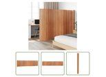 The Living Store Paravent Natur 165X800 Cm Bamboo