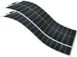 100W Pannello Solare Flessibile, Monocristallino Ad Alta Efficienza, Design Ultraleggero, 200W-2X100W