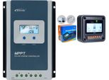 Regolatore Di Carica Solare Mppt Epever, Compatibilità 12V/24V, Tensione Fotovoltaica Massima 100V, Con MT52, 40A, 12V 24V