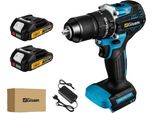 Trapano Elettrico, Coppia 65 Nm, Motore Brushless, 2 Batterie