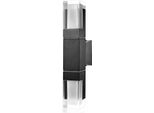 Applique Led, Illuminazione Verso L'alto E Verso Il Basso, Design Contemporaneo, Bianco Freddo (5500-7000K), 14W