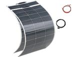 240W Pannello Solare Flessibile, Alta Efficienza 21,8%, Kit Di Installazione Completo, 240W 2 Pezzi 120W Set