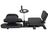 Barella Per Gambe, Carico Massimo 100 Kg, Imbottitura Confortevole, Nera