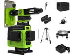 Livella Laser Professionale A Raggio Verde, Telecomando, 16 Linee, IE16R2 H15