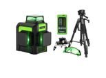 Livella Laser Verde, 12 Linee, Funzione Di Autolivellamento, SET-5