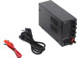 Alimentatore Dc, Tensione Regolabile 0-120V, Corrente Regolabile 0-3A, Nero