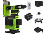 Livella Laser Professionale A Raggio Verde, Telecomando, 16 Linee, IE16R2 2 Batterie