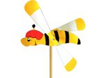 Ventilatore Da Giardino Large 47Cm Ape | Decorazione Da Giardino | Spaventapasseri | Ruota Del Vento Decorativa | Repellente Per Animali Decorativo