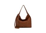 Beuteltasche SURI FREY Beutel SFY Franzy, Damen, Gr. B/H/T: 40cm x 31cm x 13cm, braun (cognac 700), PVC, Taschen