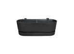 Elho Greenville Easy Balcony 52 Cm, Nero