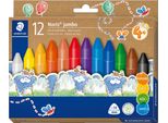 Matite A Candela Triangolari Jumbo 12 Colori Staedtler