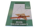 Carta Millimetrata A4, 50 Fogli / Blocco, Stepa 240405150