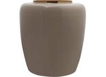 Dekovase KAYOOM Vase Art Deco 125, gold, B:34cm H:36,5cm T:34cm Ø:34cm, Vasen